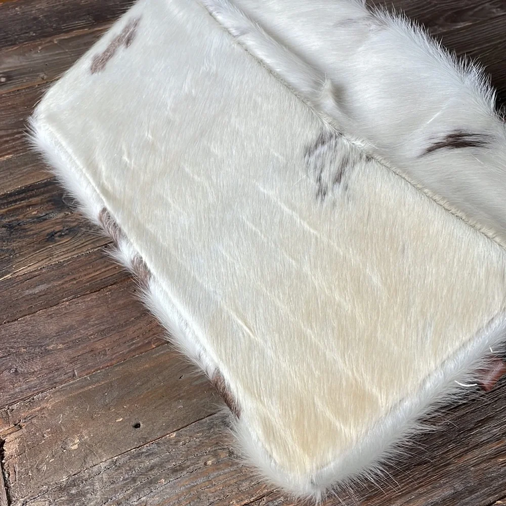 Cowhide‎ weekender bag tote, duffle